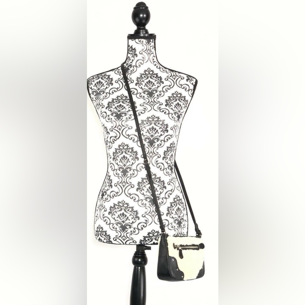 Coach Small Rhyder Pochette Crossbody in Shearling EUC - Picture 8 of 11